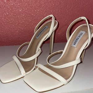 White Steve Madden Heels